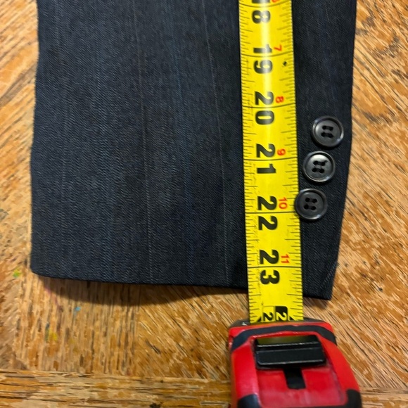 Vintage 2 Piece Suit By Pierre Cardin 100% Virgin Wool PC Sz 48 38 US 30x28 Pant - Picture 8 of 16